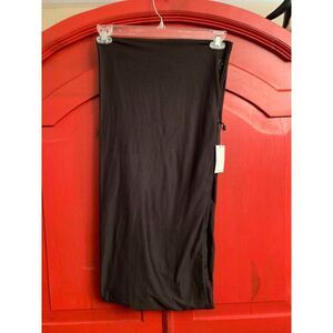 NWT Beyond Yoga Women's Infinity Scarf Black With Pocket Soft Stretchy NEW